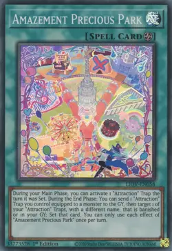 Yugioh - Amazement Precious Park (Super Rare) (1st Edition) - LIOV-EN058 P - Image 1