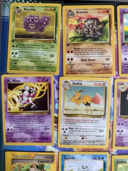 Pokemon Tcg English Vintage Cards Bundle Including First Editions & Holo & Rev - Image 3