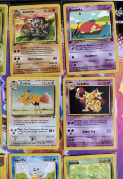 Pokemon Tcg English Vintage Cards Bundle Including First Editions & Holo & Rev - Image 4