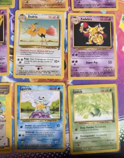 Pokemon Tcg English Vintage Cards Bundle Including First Editions & Holo & Rev - Image 5