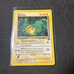 Pikachu - Black Star Promo #27 “Bumblebee” - Vintage 1999 WOTC Pokemon Card - Image 1