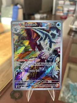 Pokemon TCG Baxcalibur Card 210/193 IR Sv02: Paldea Evolved 2023 - Image 1