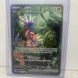 Pokemon TCG Koraidon EX 247/198 Full Art Scarlet & Violet Holo Card NM Mint Rare - Image 1