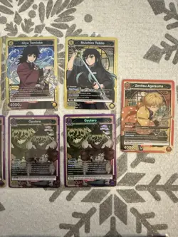 DEMON SLAYER UNION ARENA TCG Lot Of 17 Cards 9 SR & 8 AP Cards! - Image 4