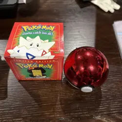 1999 Pokemon 23k Gold Plated Togepi Trading Card with box - Image 1