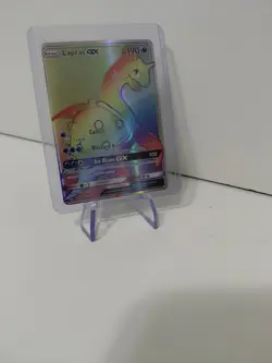Pokemon TCG Lapras GX Holo Secret Rare Card Sun & Moon Base Set 151/149 - Image 3