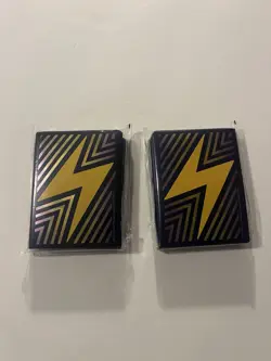 Pokemon TCG Surging Sparks 65 Card Sleeves 2 Pack New Sealed Free Shipping - Image 1