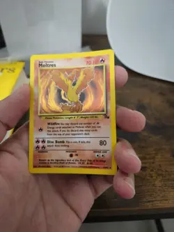 Moltres, Articuno, Zapdos Holos Pokemon Card Set - Image 5