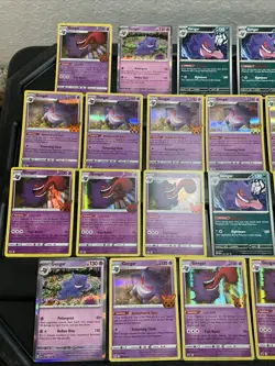 (30) Gengar CARDS LOT VTG HOLO STAMP VTG Reverse Rare Halloween Stamp - Image 2