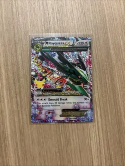 Pokemon Celebrations 25th Mega Rayquaza EX Card 76/108 - Image 1