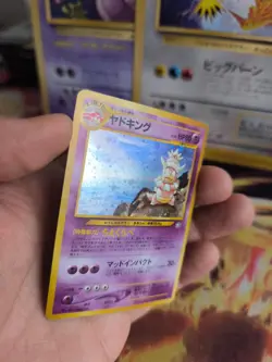 Pokemon Karte Card Laschoking Slowking Neo Genesis Holo Wotc japanese NM- Swirl - Image 3
