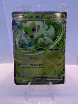 Sprigatito ex 087 Sv: Scarlet & Violet Promo Cards Holo - Image 1