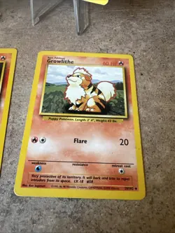 Pokemon Cards 6 Card LOT Base Set Common/Uncommon - LP/HP - See Description - Image 5