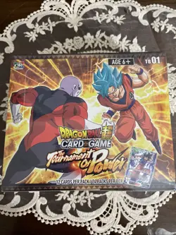 Dragon Ball Super Card Game Tournament of Power Factory Sealed Box! - Image 1
