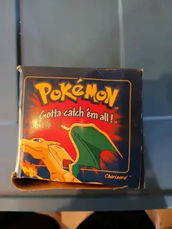 Pokemon 23k Gold Charizard Trading Card with Pokeball 1999 Sealed Never Opened - Image 1