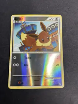 Pokemon Eevee Reverse Holo Card 47/90 Common Undaunted - Image 2