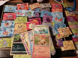 Very Unique Pokemon Poprocks From Korea One Random Pack Plus Five Random Cards - Image 1