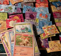 Very Unique Pokemon Poprocks From Korea One Random Pack Plus Five Random Cards - Image 2