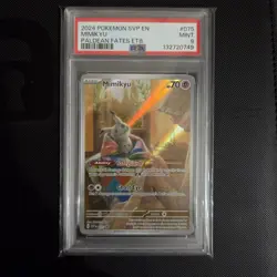 Pokemon Card - Mimikyu 075 Black Star Promo ETB Paldean Fates - PSA 9 - Image 1