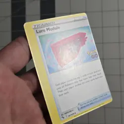 Lure Module Miscut Error Trainer Card Pokemon Go 067/078 - Image 4