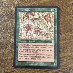 Vine Dryad Mercadian Masques Regular - Image 1