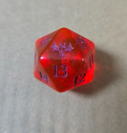MTG Innistrad Crimson Vow D20 Oversized Gift Bundle Life Counter Dice Die - Image 1