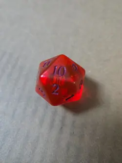 MTG Innistrad Crimson Vow D20 Oversized Gift Bundle Life Counter Dice Die - Image 2
