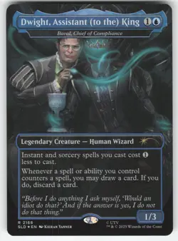 Dwight, Assistant (to the) King Baral, Chief of Compliance 2168 R MTG SL NM - Image 1