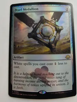 Pearl Medallion - Foil - NM - Modern Horizons 3 MH3 - MTG - Image 1