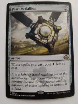 Pearl Medallion - NM - Modern Horizons 3 MH3 - MTG - Image 1