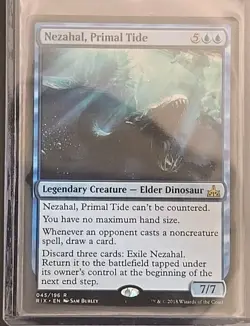 Nezahal, Primal Tide Rivals of Ixalan MTG Regular Near Mint - Image 3