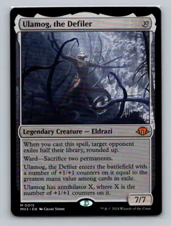 1x Ulamog, The Defiler (0015) Modern Horizons 3 MH3 MTG Magic NM - Image 1