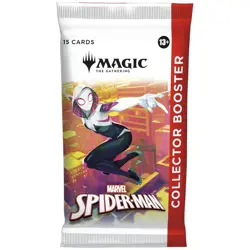 1x Magic The Gathering MTG Marvel Spiderman Collector Booster Pack Sealed - Image 1