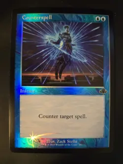 x1 Counterspell FOIL RETRO Dominaria: Remastered MTG FREE SHIPPING - Image 1