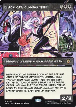 Black Cat, Cunning Thief (Borderless) Marvel's Spider-Man Regular - Image 1