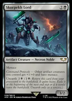 1x Skorpekh Lord NM-Mint, English Commander: Universes Beyond: Warhammer 40,000 - Image 1