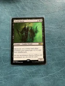 MTG Death Baron Core Set 2019 Magic The Gathering TCG - Image 1