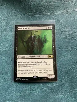 MTG Death Baron Core Set 2019 Magic The Gathering TCG - Image 3