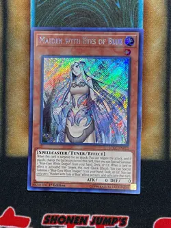 Yugioh Maiden With Eyes Of Blue LCKC-EN012 Secret Rare 1st Ed NM - Image 1