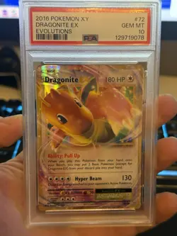 Dragonite EX #72/108 - PSA 10 GEM MINT - XY Evolutions 2016 Pokemon Card - Image 1