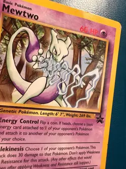 Pokemon Mewtwo TCG Card 12/53 WOTC Promo, Regular HP - Image 3