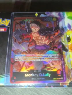 Monkey.D.Luffy - ST10-002 - Leader -Foil - NM - English - One Piece Card Game - Image 1