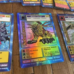 1999 Bandai Digimon Cards Lot - Image 2