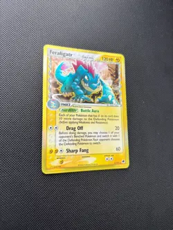 Pokemon Card EX Dragon Frontiers Feraligatr Holo 2/101 Delta Species - Image 4