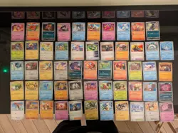 54 x Pokemon Card Bundle (Various Scarlet & Violet Sets, NM) - Image 1