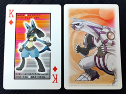 LUCARIO - 2007 Palkia Diamond & Pearl Poker Deck - Pokemon Playing Card - Image 1