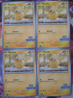 Pikachu - (Illustration Contest 2024) SVP 214 Promo - Pokemon Card - NM (x1) - Image 2