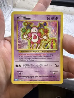 Mr. Mime Trading Card Game Classic 013/034 LP-NM Pokemon card - Image 1