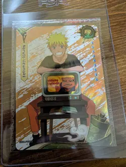 PSA Magazine X Kayou Exclusive Naruto Uzumaki SEALED Promo Card NM December 2025 - Image 1