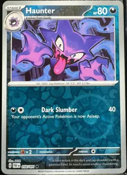 Haunter 56/91 Reverse Holo | Paldean Fates | Pokemon Card - Image 1